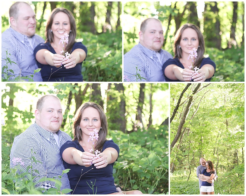 Woodsy Engagement Session