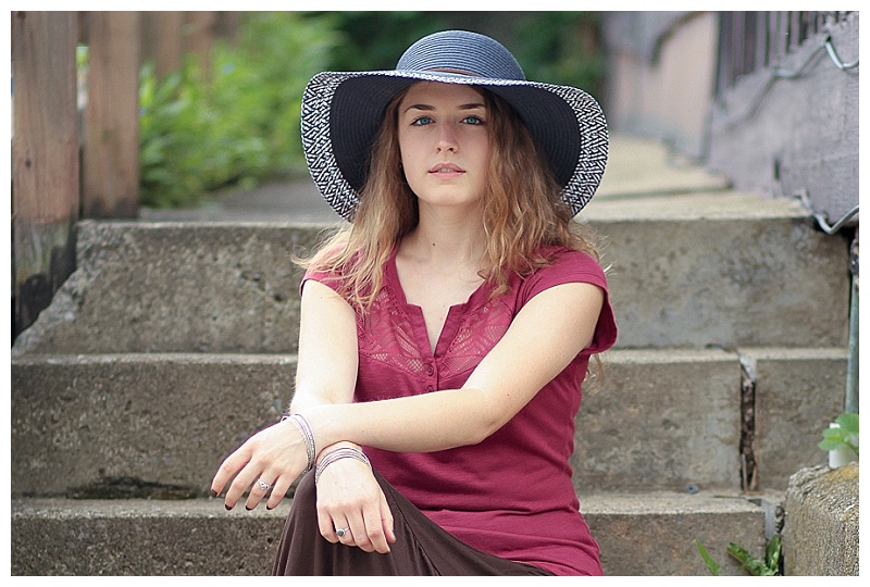 Senior Portraits Floppy Hat 